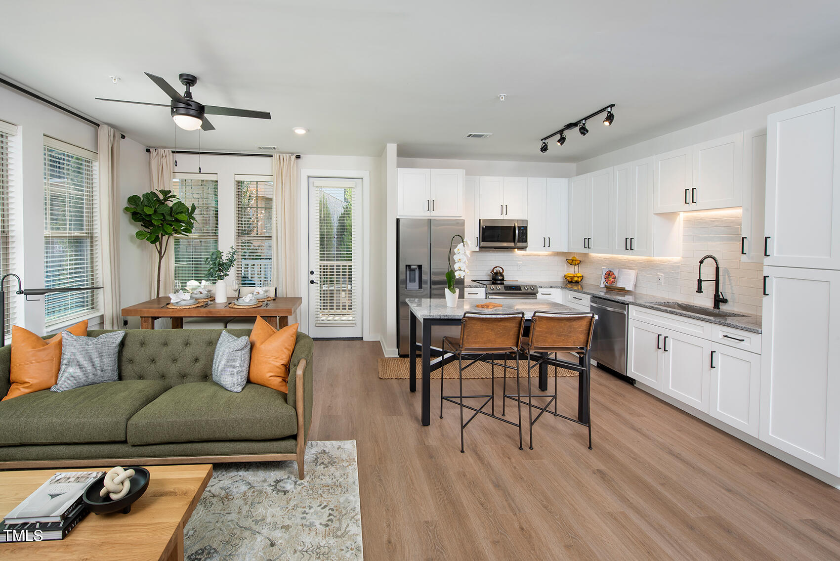 7901 Cheaha Drive, Unit B1 Raleigh, NC 27616 - Photo 20 of 25 Model-Living-Room-01