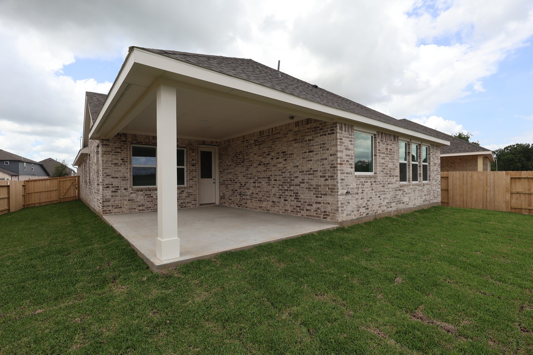 2814 Duchess Drive Rosenberg, TX 77471 - Photo 10 of 39 Backyard with covered patio - still under construction!