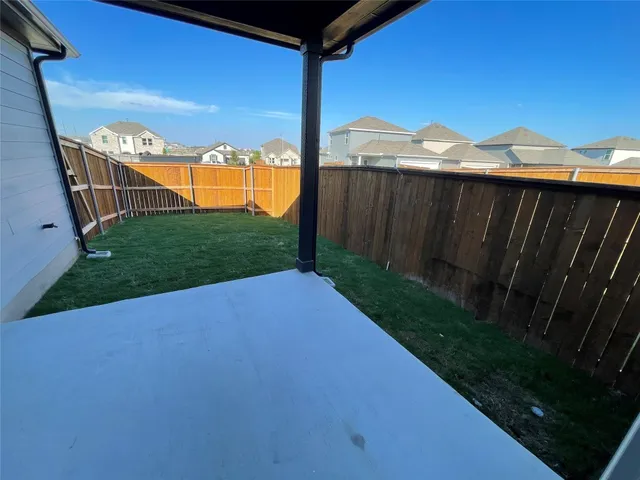 a view of an outdoor space and entertaining space