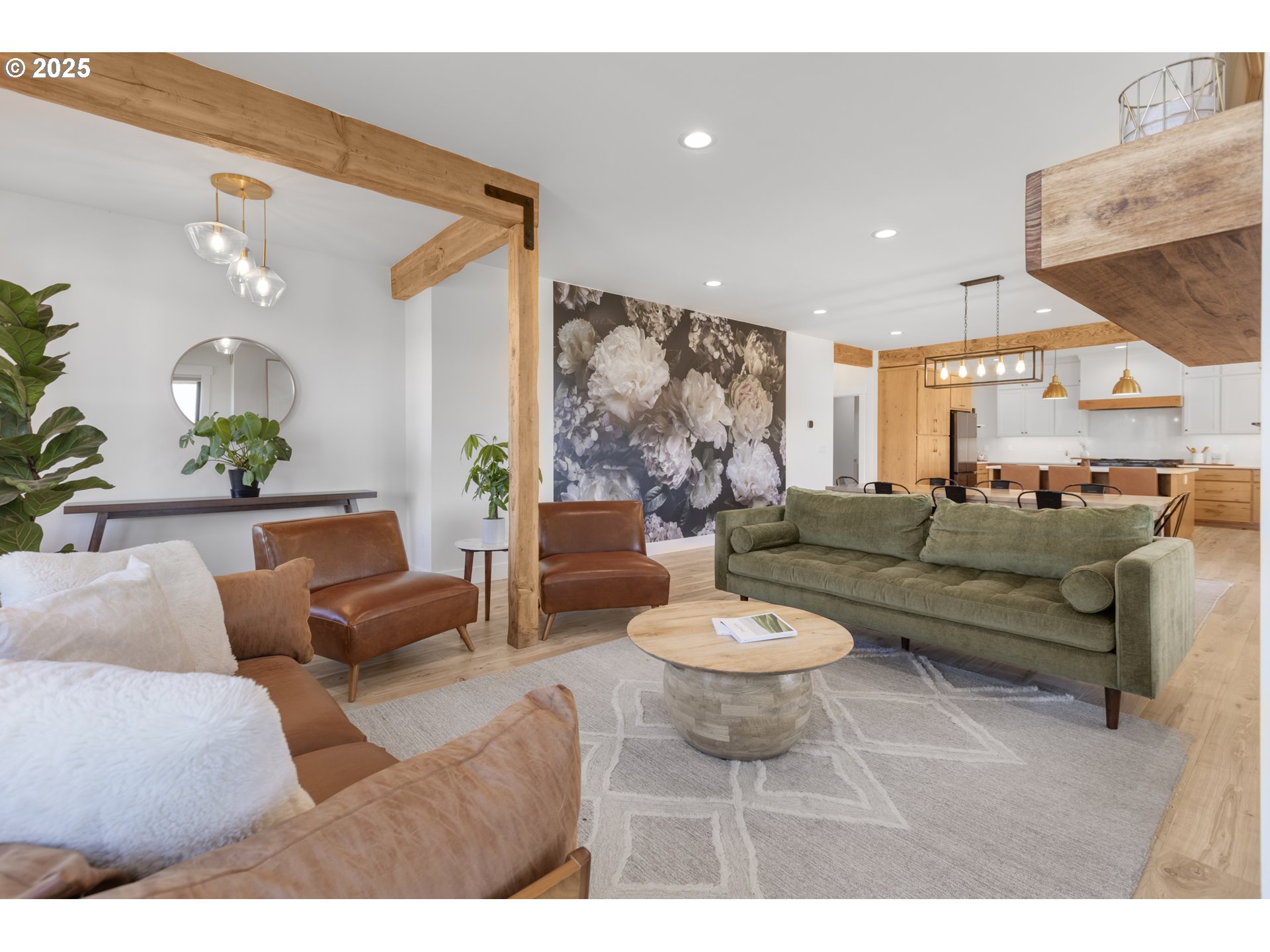 25053 Larson Road Monroe, OR 97456 - Photo 6 of 45 a living room with furniture and a wooden floor