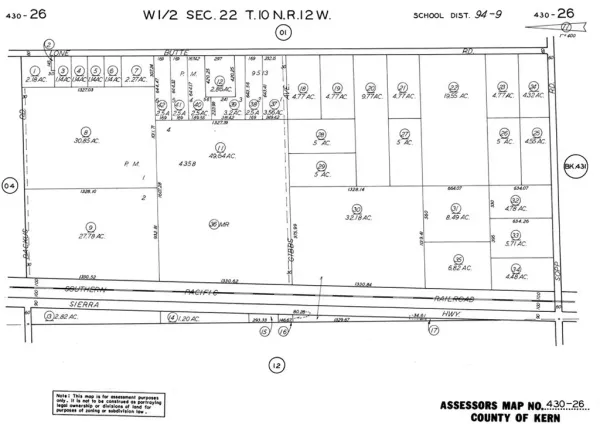 $89,000 | 0 Lone Butte Road, Mojave, CA 93501
