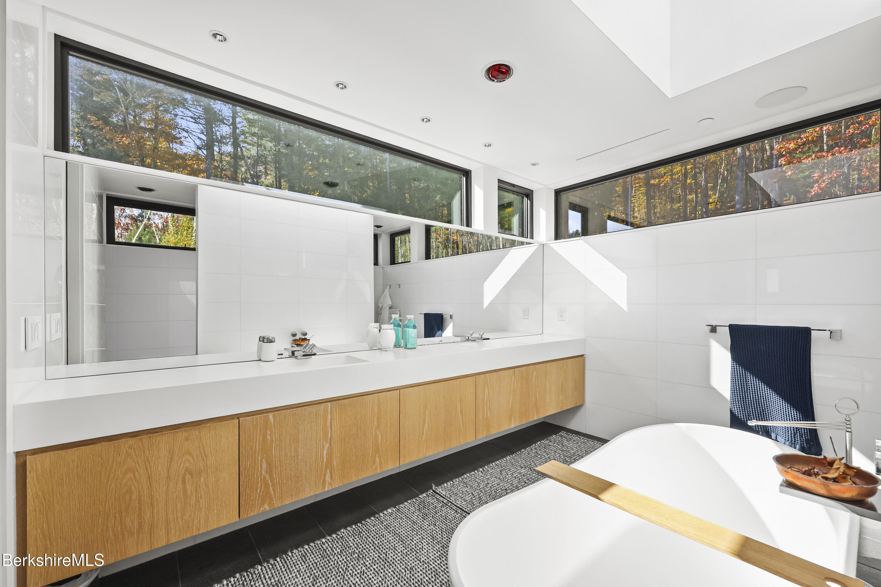 42 West Alford Road West Stockbridge, MA 01266 - Photo 20 of 35 a bathroom with a sink mirror and a bath tub