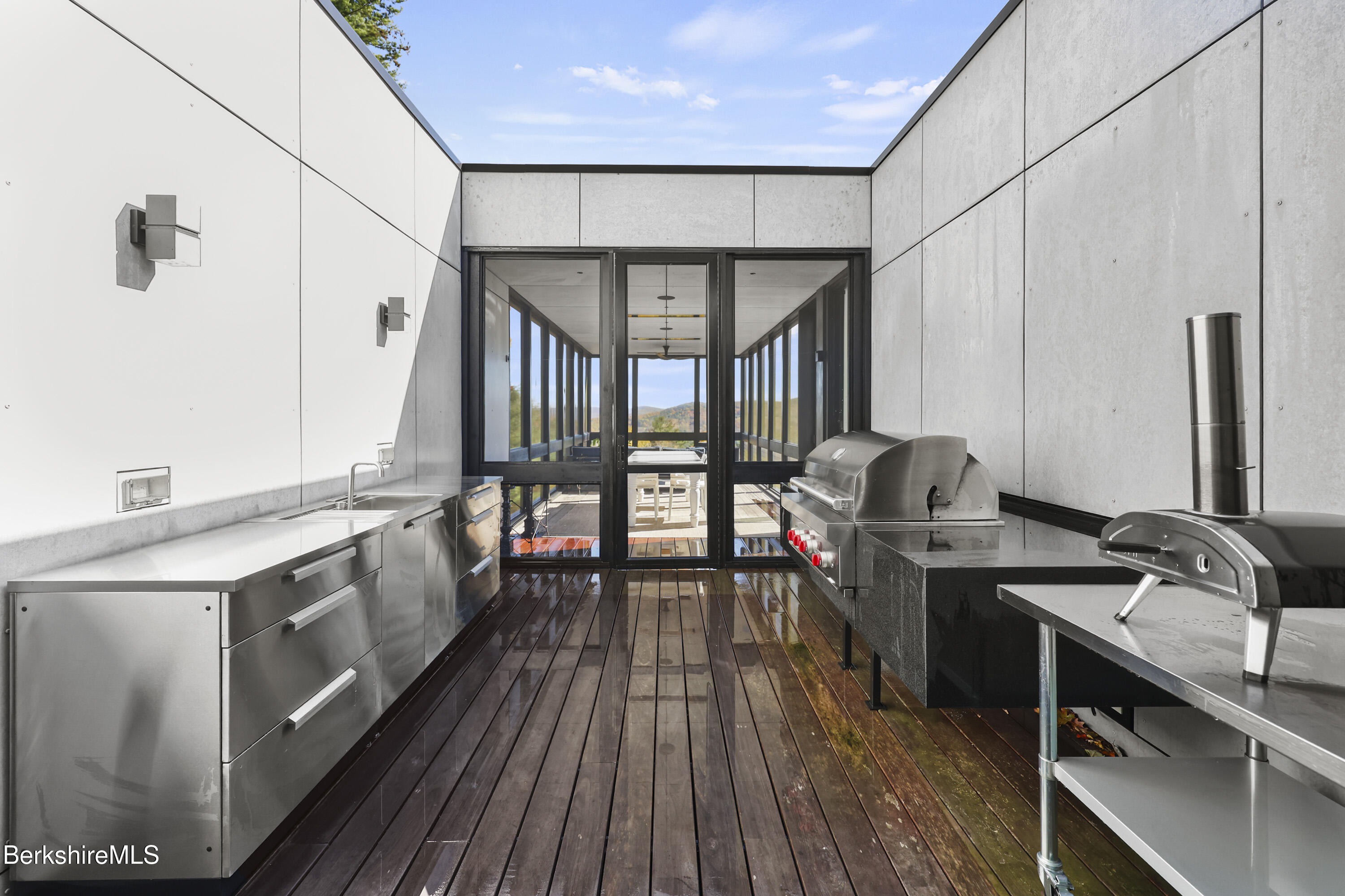 42 West Alford Road West Stockbridge, MA 01266 - Photo 27 of 35 a kitchen with a sink and wooden floor