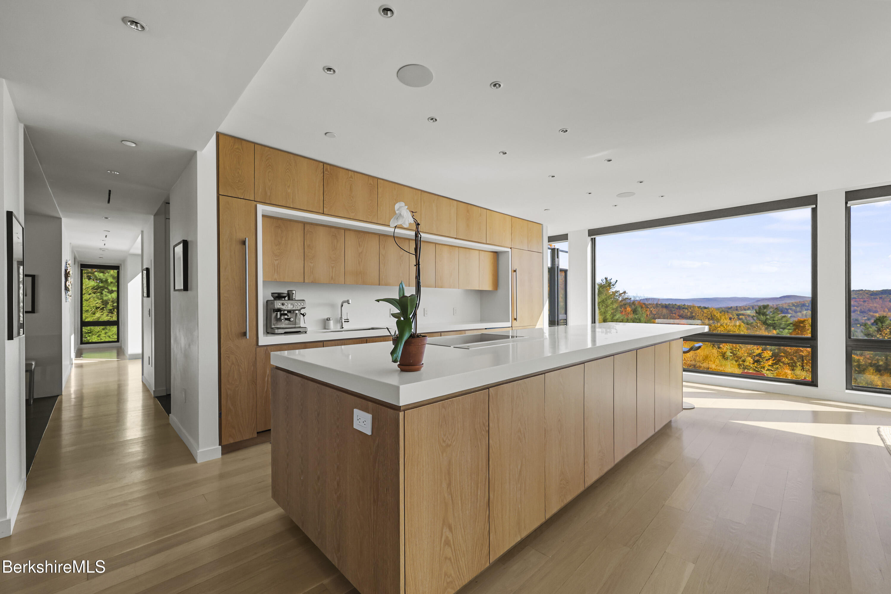 42 West Alford Road West Stockbridge, MA 01266 - Photo 7 of 35 a kitchen with stainless steel appliances granite countertop a sink and a large window