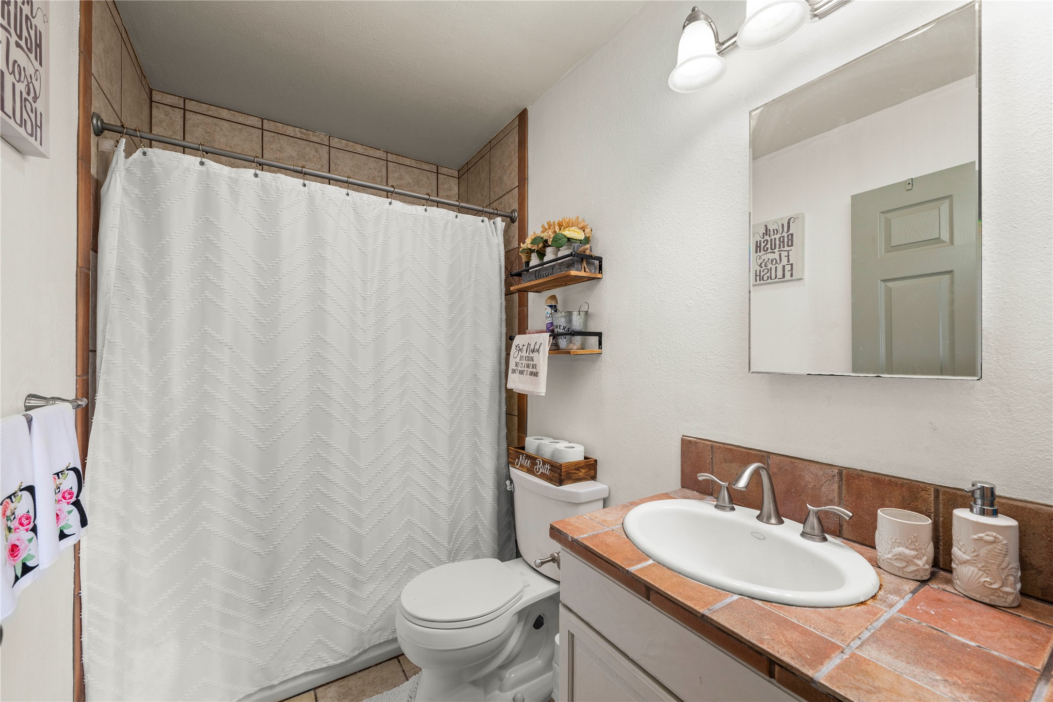 2915 County Road 153 Georgetown, TX 78626 - Photo 12 of 24 a bathroom with a sink vanity mirror and toilet
