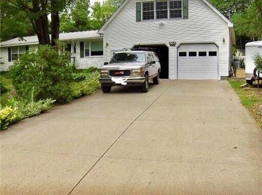 1051 Norway Road Glenburn, ME 04401 - Photo 43 of 45 Concrete Driveway BIG Garage