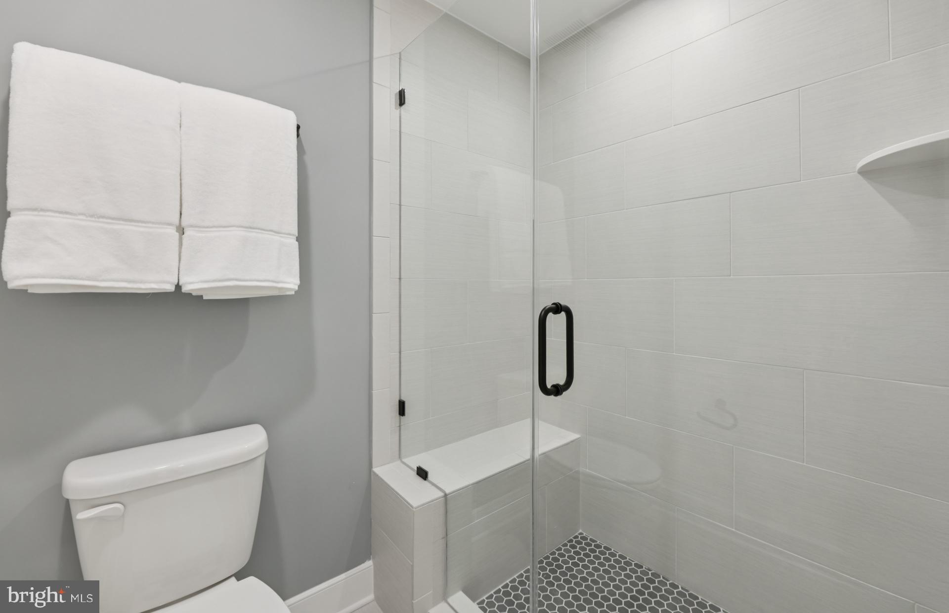 6152 Amber Lane, Unit 2 Haymarket, VA 20169 - Photo 28 of 57 a bathroom with a toilet and a shower