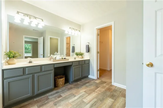 a view of a small space