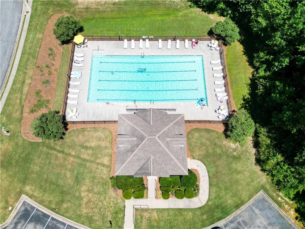 2238 St Albans Place Buford, GA 30519 - Photo 53 of 56 a view of a back yard of the house