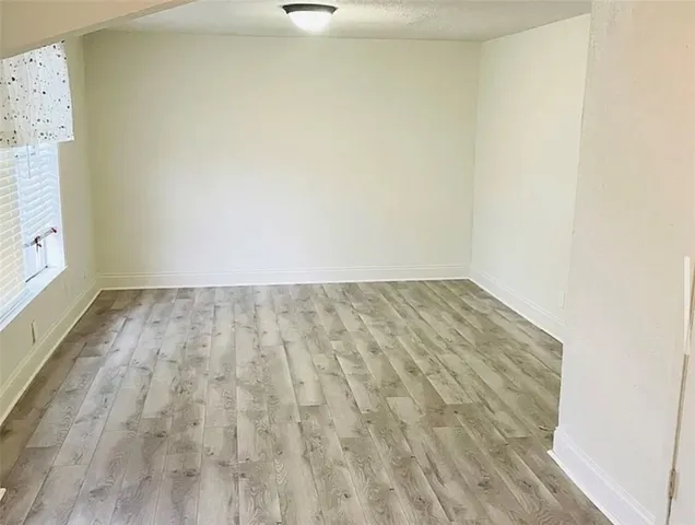 a view of wooden floor