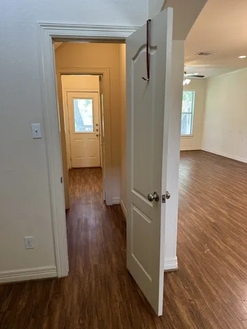 wooden floor in a gallery