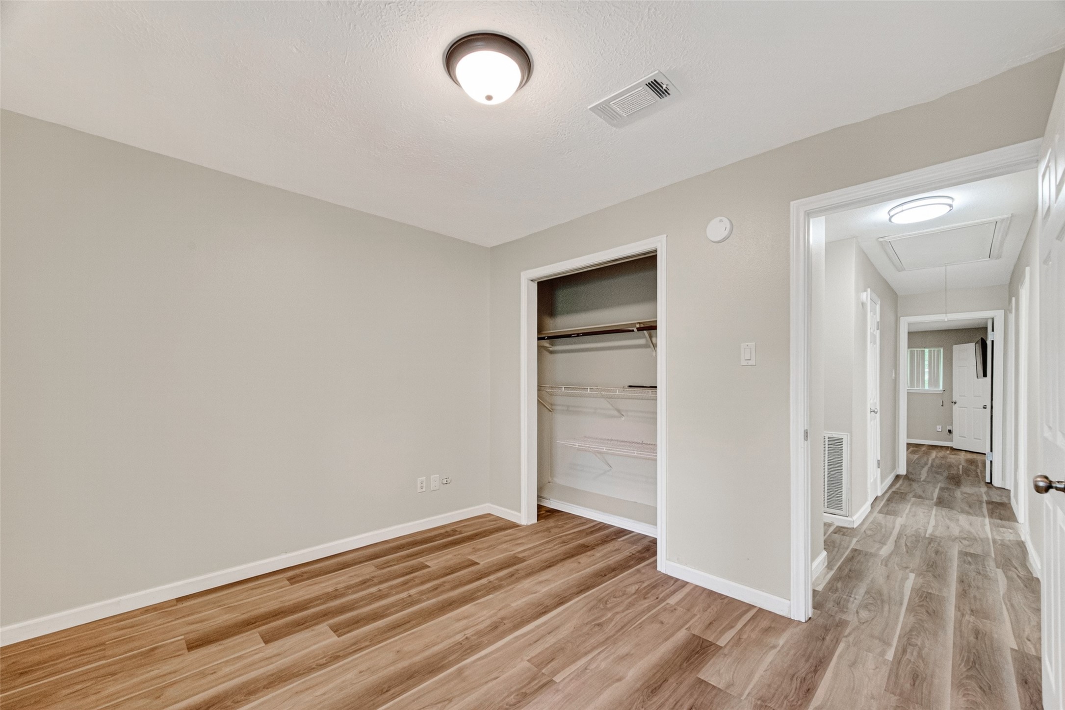 25503 Foxbriar Lane Spring, TX 77373 - Photo 26 of 45 wooden floor in an empty room