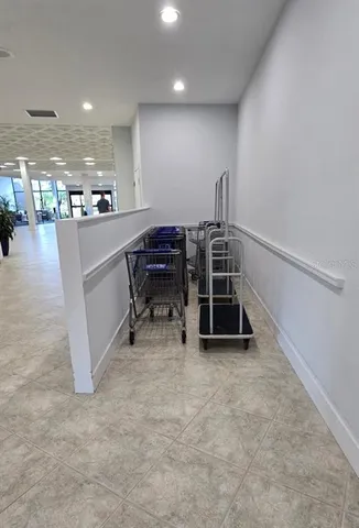 a view of city with tall buildings