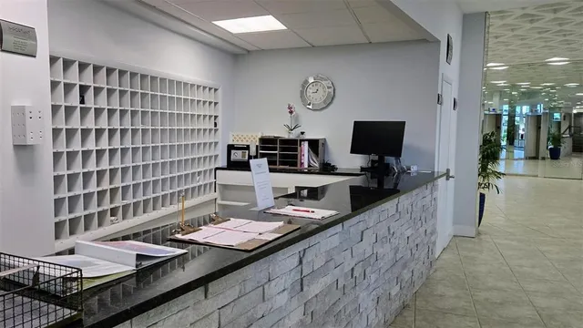 a view of a garden with a lake