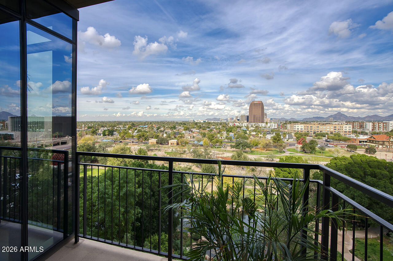 200 West Portland Street, Unit 822 Phoenix, AZ 85003 - Photo 18 of 61 a view of a city from a balcony