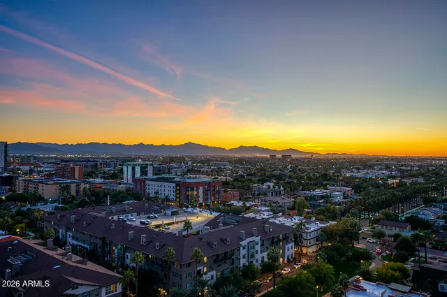 a front view of a building