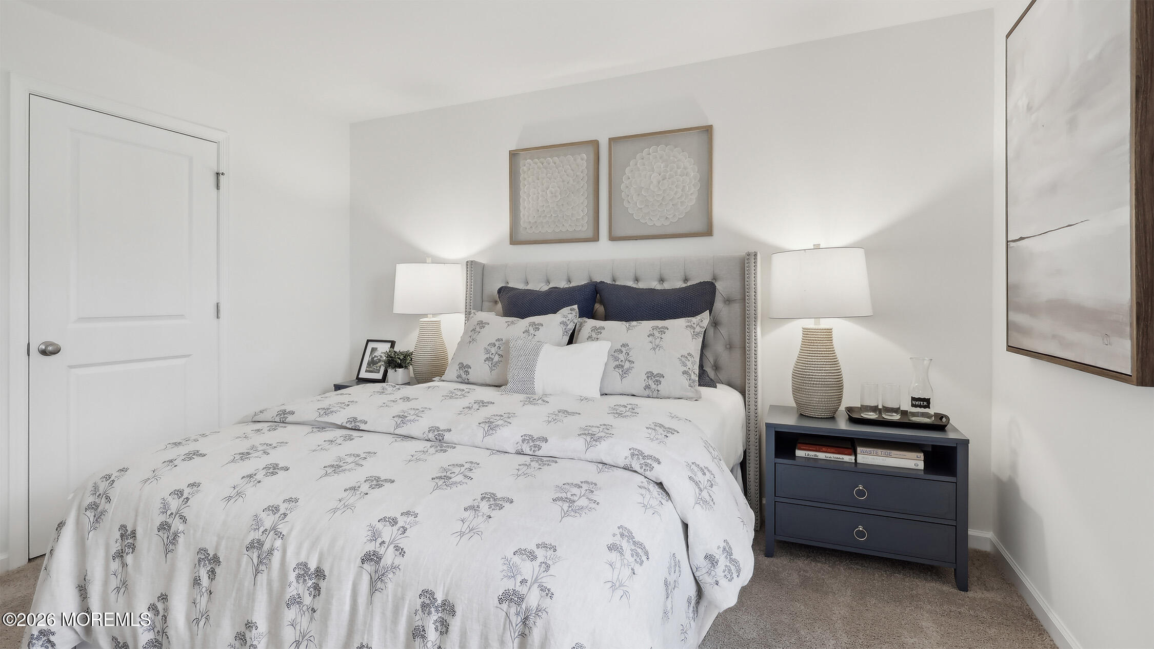 445 Ridge Avenue Hamilton, NJ 08610 - Photo 22 of 33 a bedroom with a bed and a night stand