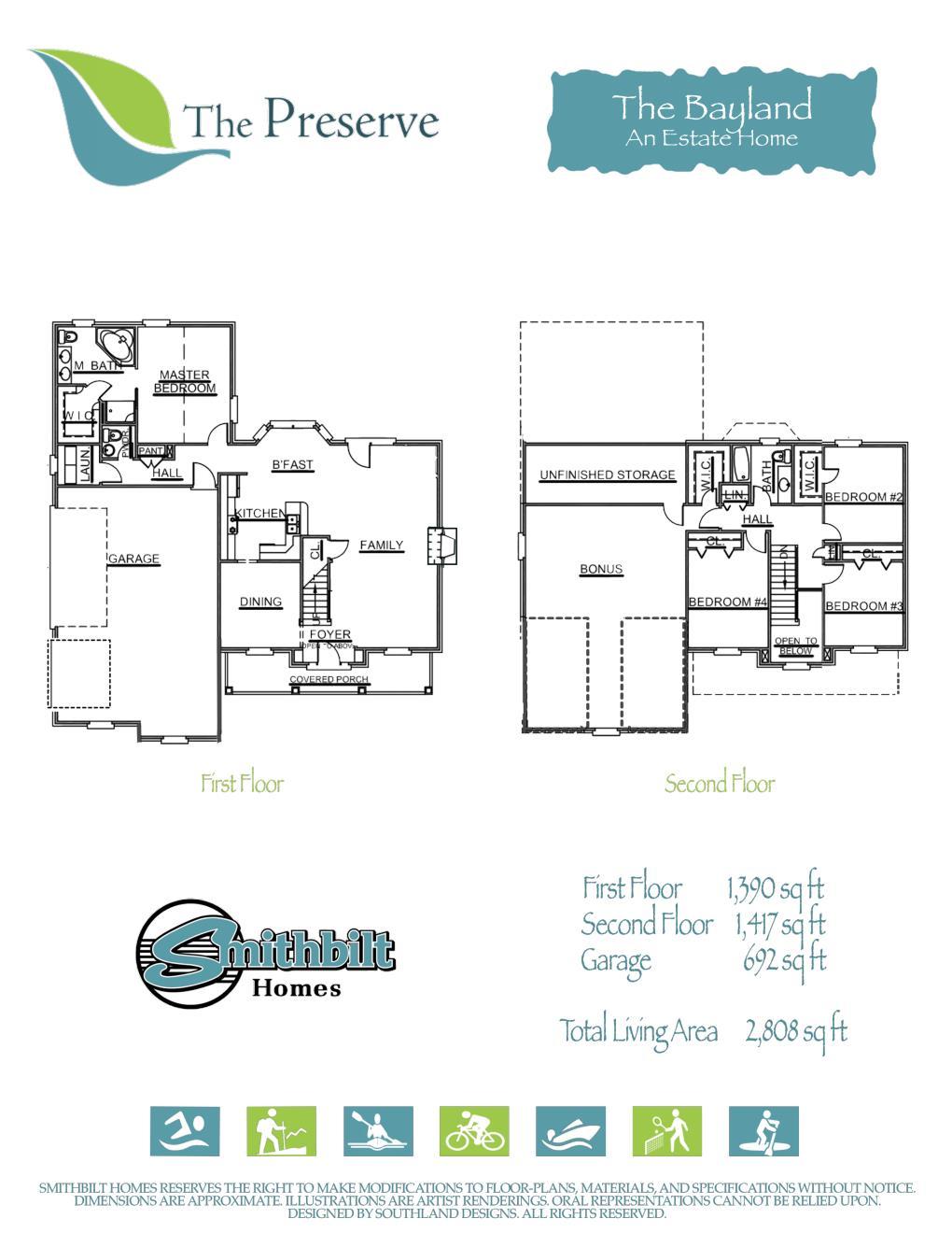 102 Hitchberry Road, Unit LOT 595 Oak Ridge, TN 37830 - Photo 11 of 11 Bayland Floorplan