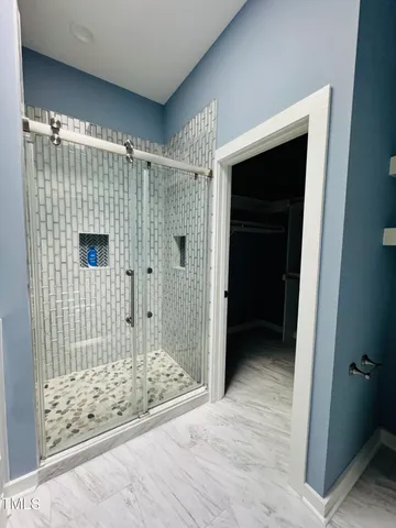 a bathroom with a toilet