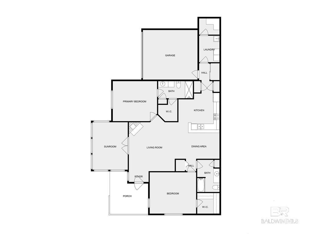 303 Wyld Palms Drive, Unit 303 Foley, AL 36535 - Photo 33 of 36 View of floor plan / room layout