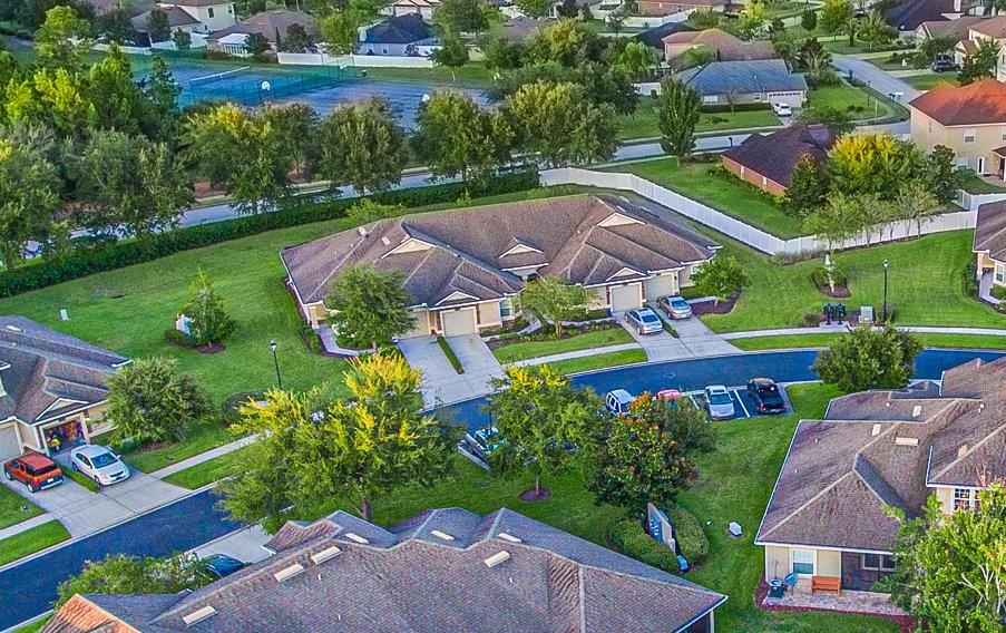554 Wooded Crossing Circle St. Augustine, FL 32084 - Photo 28 of 43 an aerial view of multiple house
