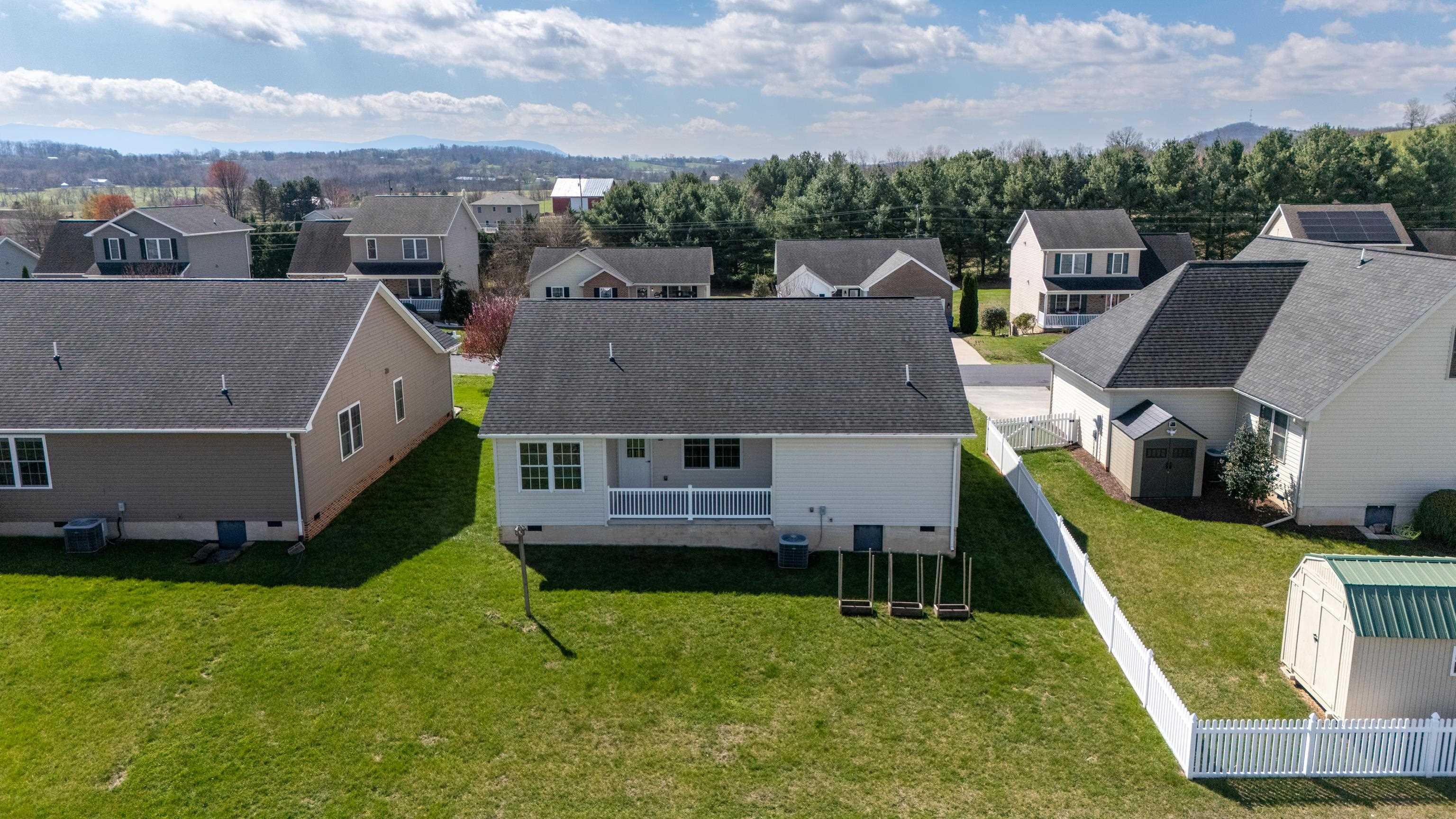 3365 Legion Way Broadway, VA 22815 - Photo 54 of 69 an aerial view of a house with swimming pool and a yard