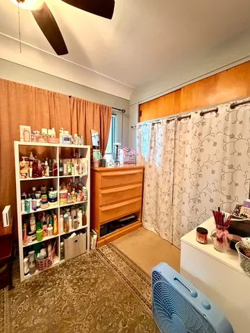 a room with furniture