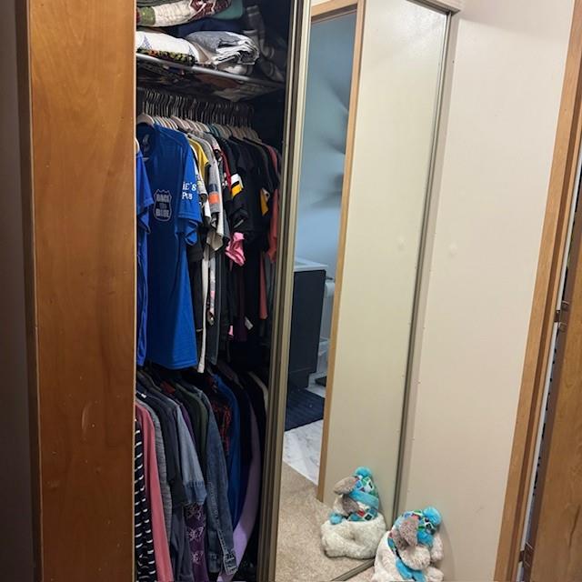 910 Robin Drive Apollo, PA 15613 - Photo 16 of 22 a view of walk in closet with clothes and shoes