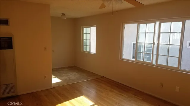 a view of wooden floor