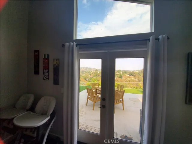 a room with gym equipment