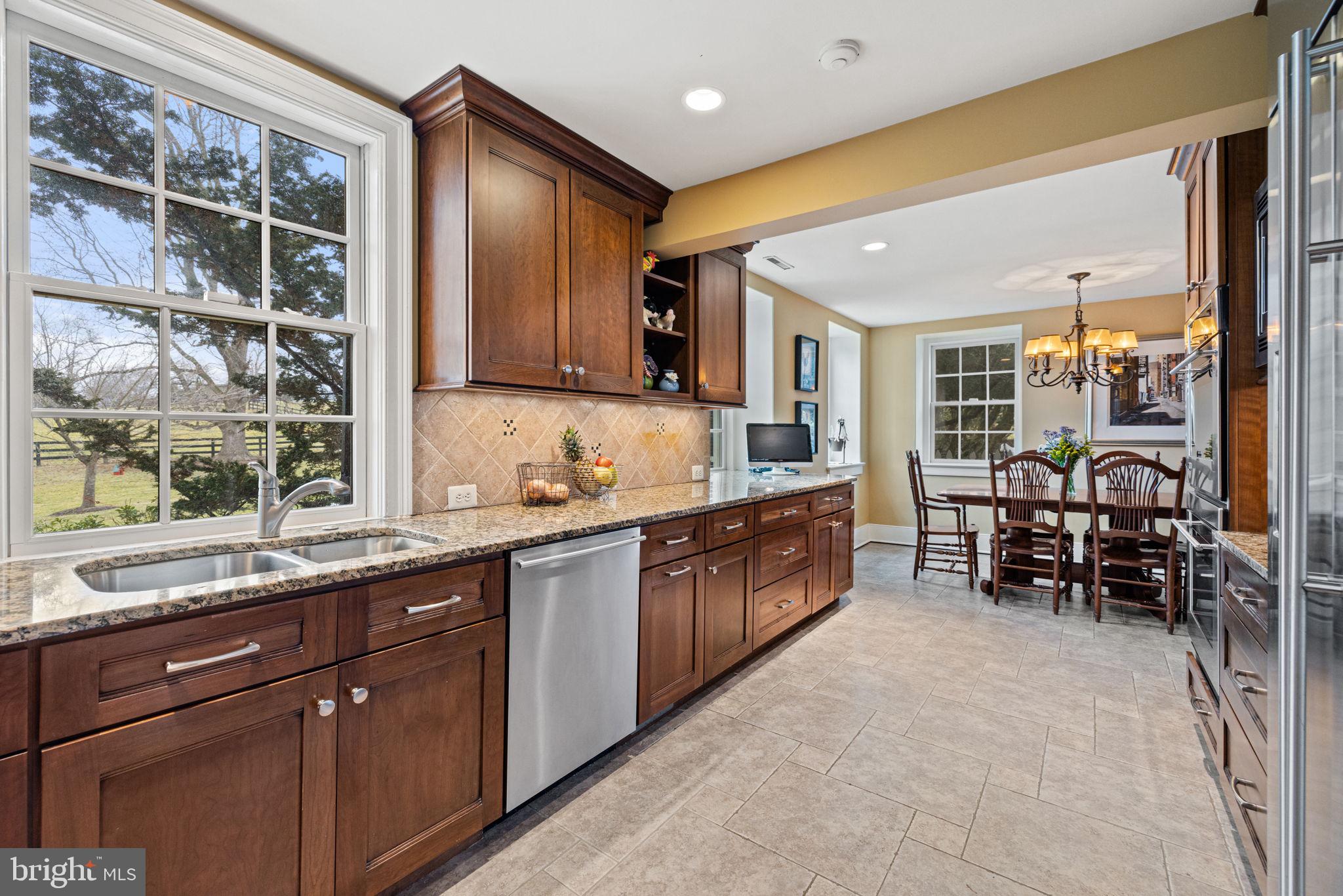 20385 Beaverdam Bridge Road Purcellville, VA 20132 - Photo 20 of 150 Kitchen View of Dining Area.