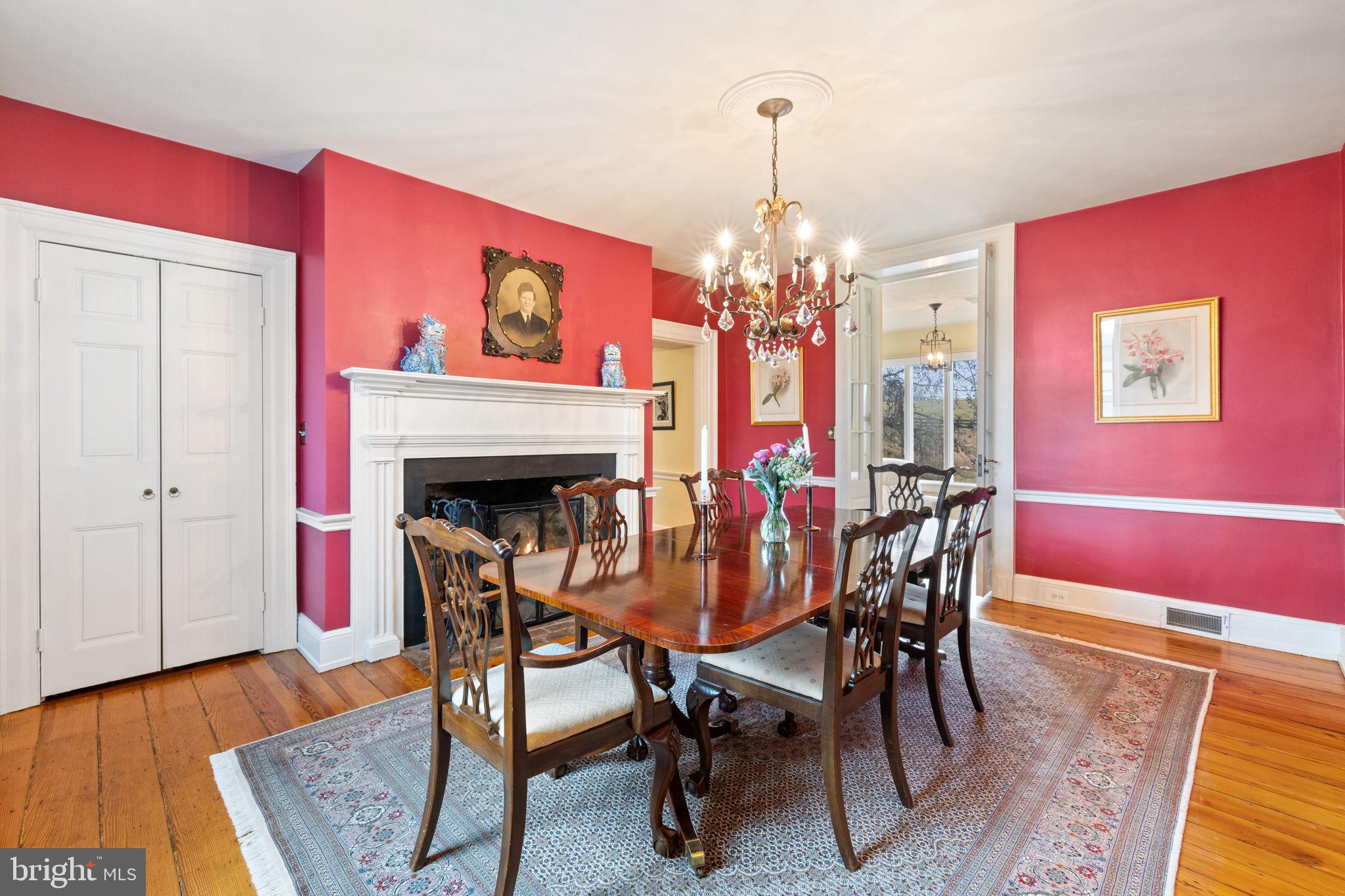 20385 Beaverdam Bridge Road Purcellville, VA 20132 - Photo 29 of 150 Dining Room w/Fireplace.