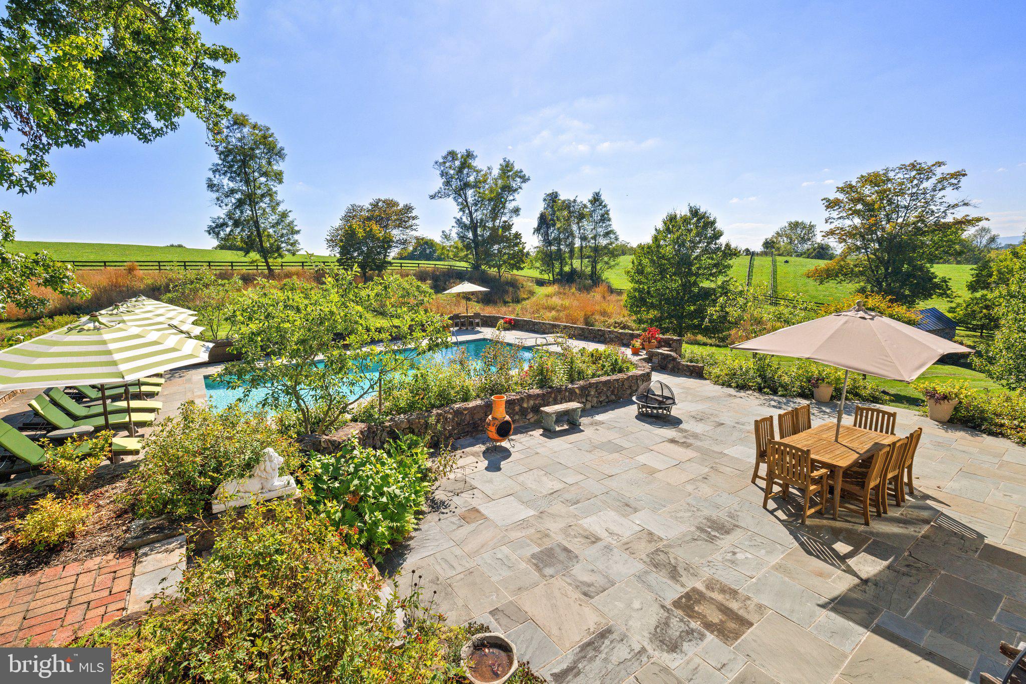 20385 Beaverdam Bridge Road Purcellville, VA 20132 - Photo 90 of 150 Entertain by the pool.