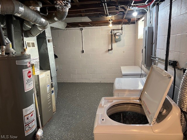 13623 Thraves Road Garfield Heights, OH 44125 - Photo 17 of 23 Basement with gas water heater