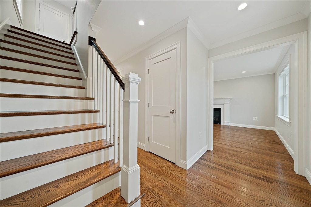 15 Lakeview Avenue Waltham, MA 02451 - Photo 4 of 34 a view of entryway with wooden floor