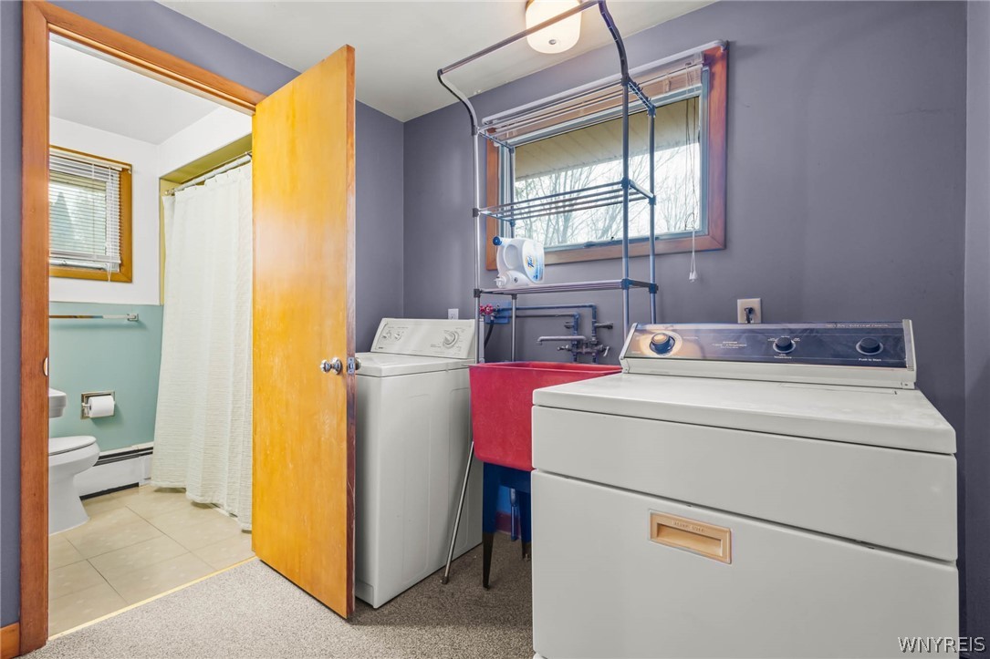 180 Clinton Street Bennington, NY 14037 - Photo 13 of 48 Upper Laundry Room