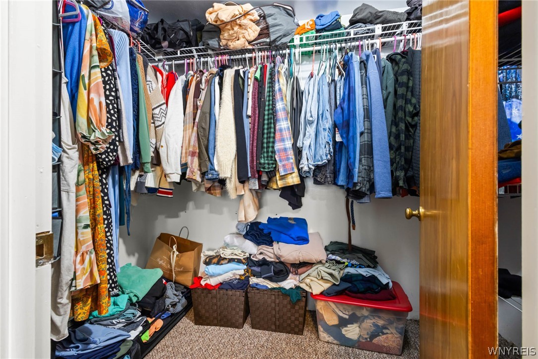180 Clinton Street Bennington, NY 14037 - Photo 22 of 48 Bedroom 1 walk-in closet