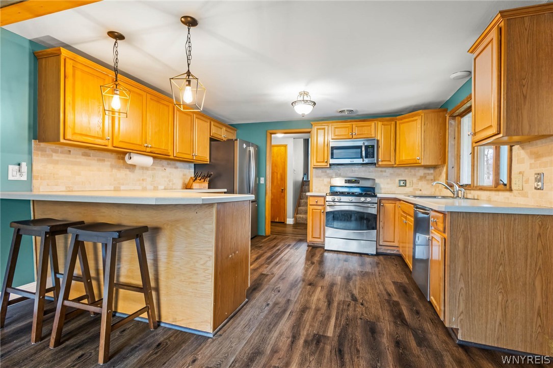 180 Clinton Street Bennington, NY 14037 - Photo 33 of 48 Lower unit Kitchen
