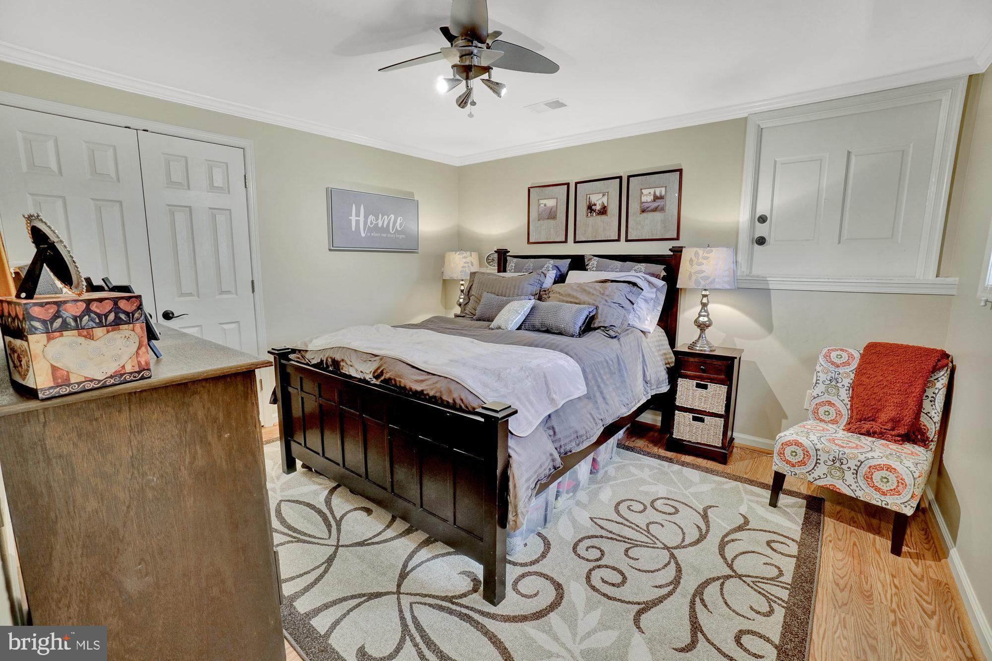 17233 Spates Hill Road Poolesville, MD 20837 - Photo 51 of 66 5th bedroom/guestroom in basement w/closet!