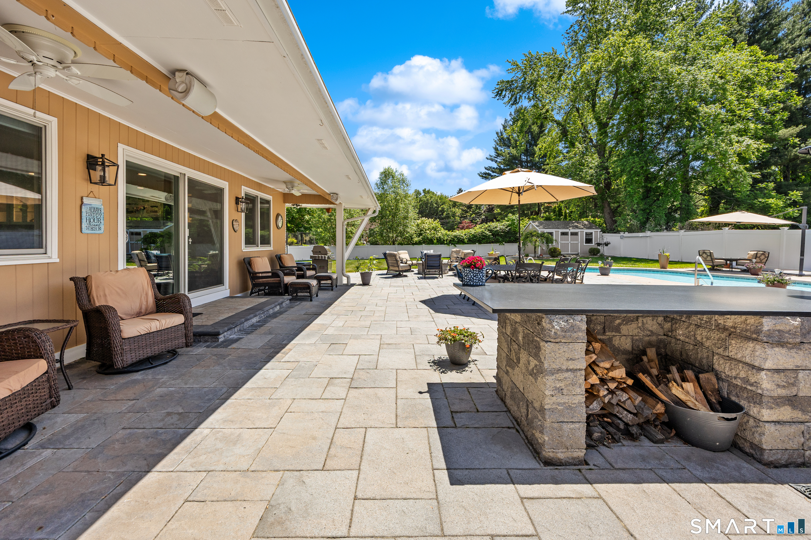 1500 Rhey Avenue Wallingford, CT 06492 - Photo 29 of 39 Backyard patio
