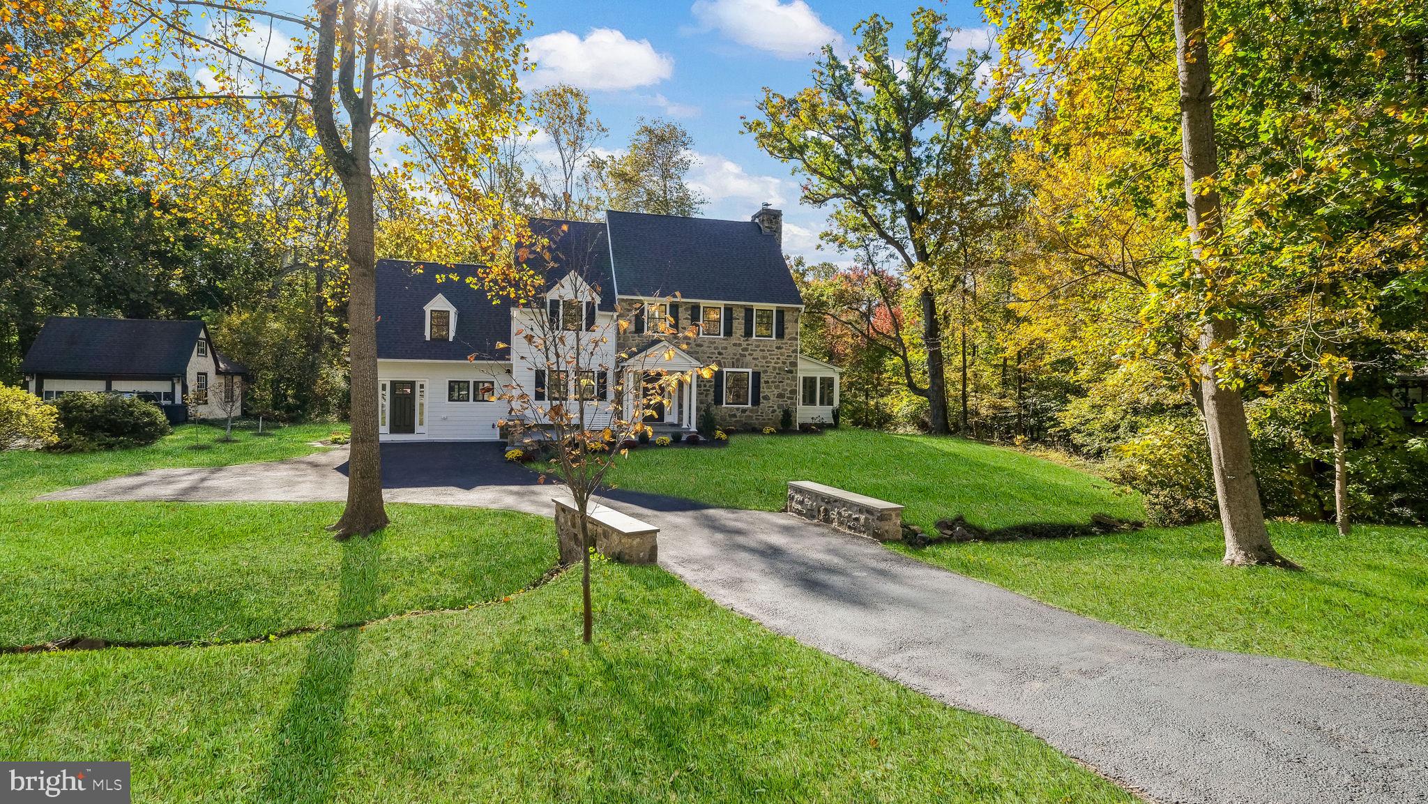 709 Brooke Road Wayne, PA 19087 - Photo 2 of 8 Beautiful setting