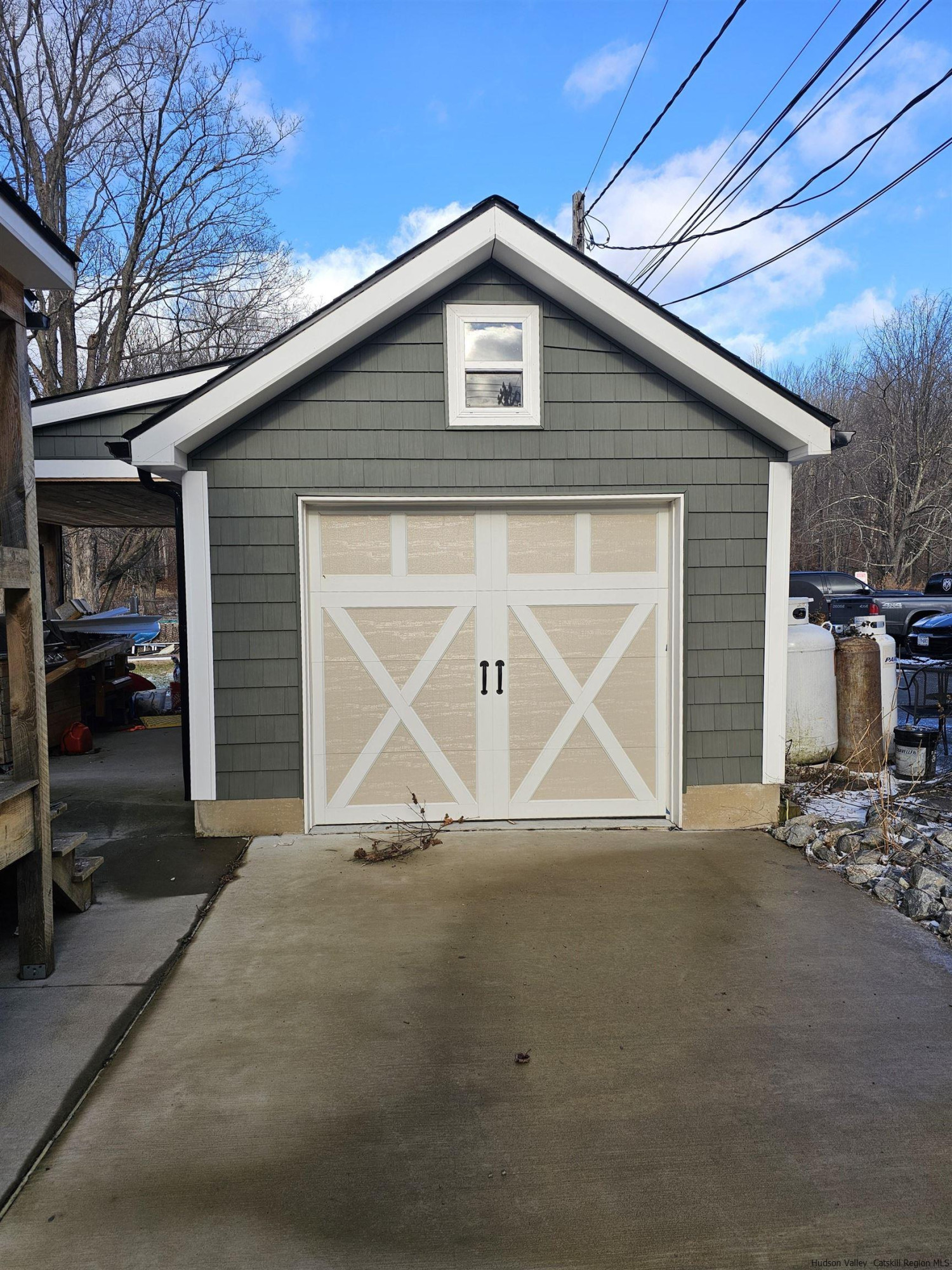 7732 Main Street Hunter, NY 12442 - Photo 19 of 25 a view of garage and yard