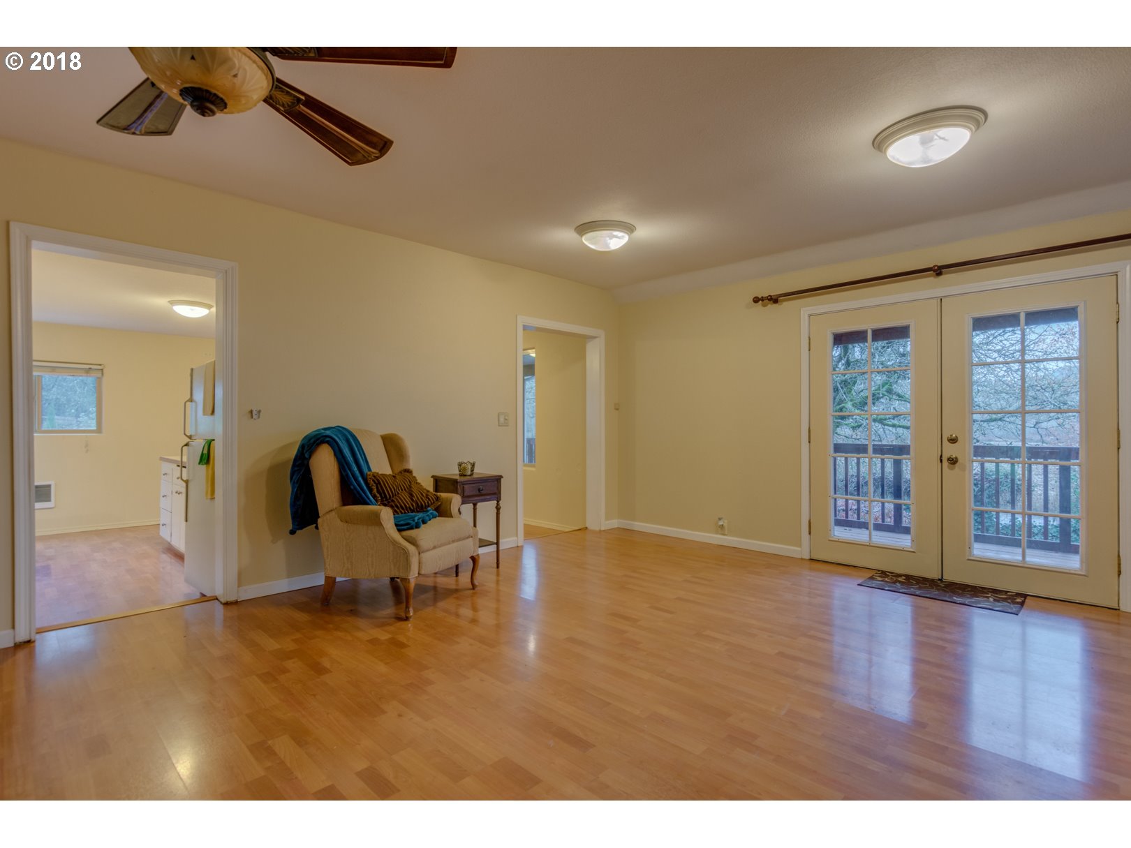 49572 Southwest South Road Gaston, OR 97119 - Photo 11 of 32 a view of a livingroom with furniture wooden floor and windows