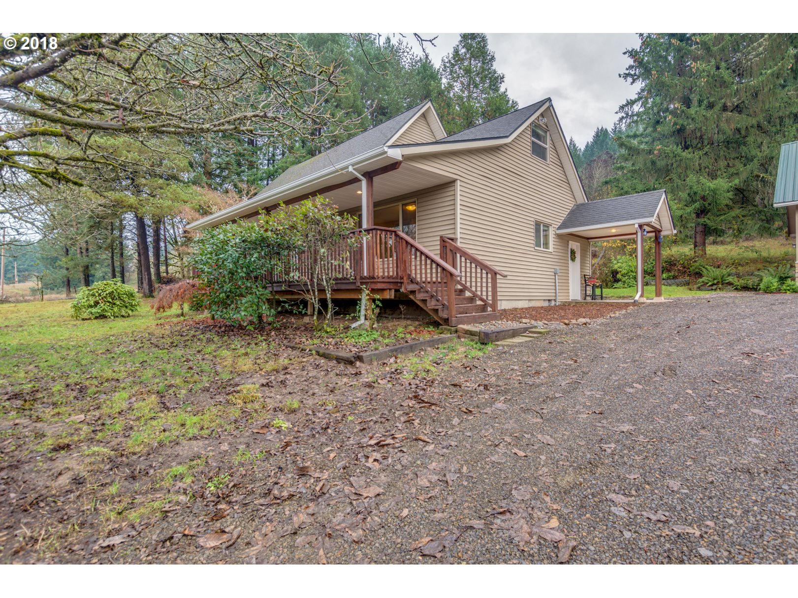 49572 Southwest South Road Gaston, OR 97119 - Photo 2 of 32 a view of a house with a yard