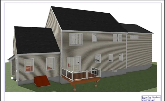 a view of outdoor space and seating area