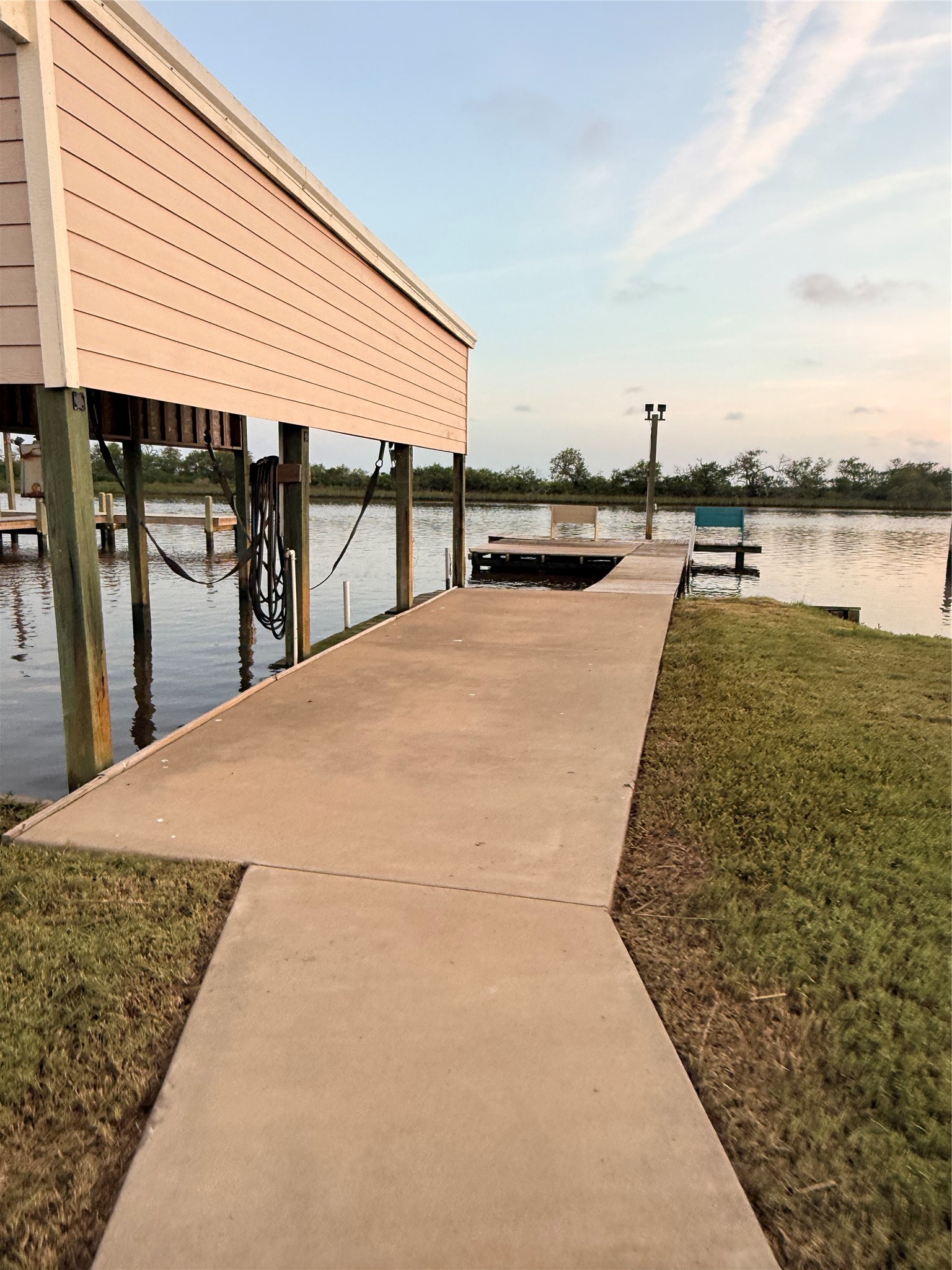 124 Seagull Road Sargent, TX 77414 - Photo 11 of 49 walk down to dock