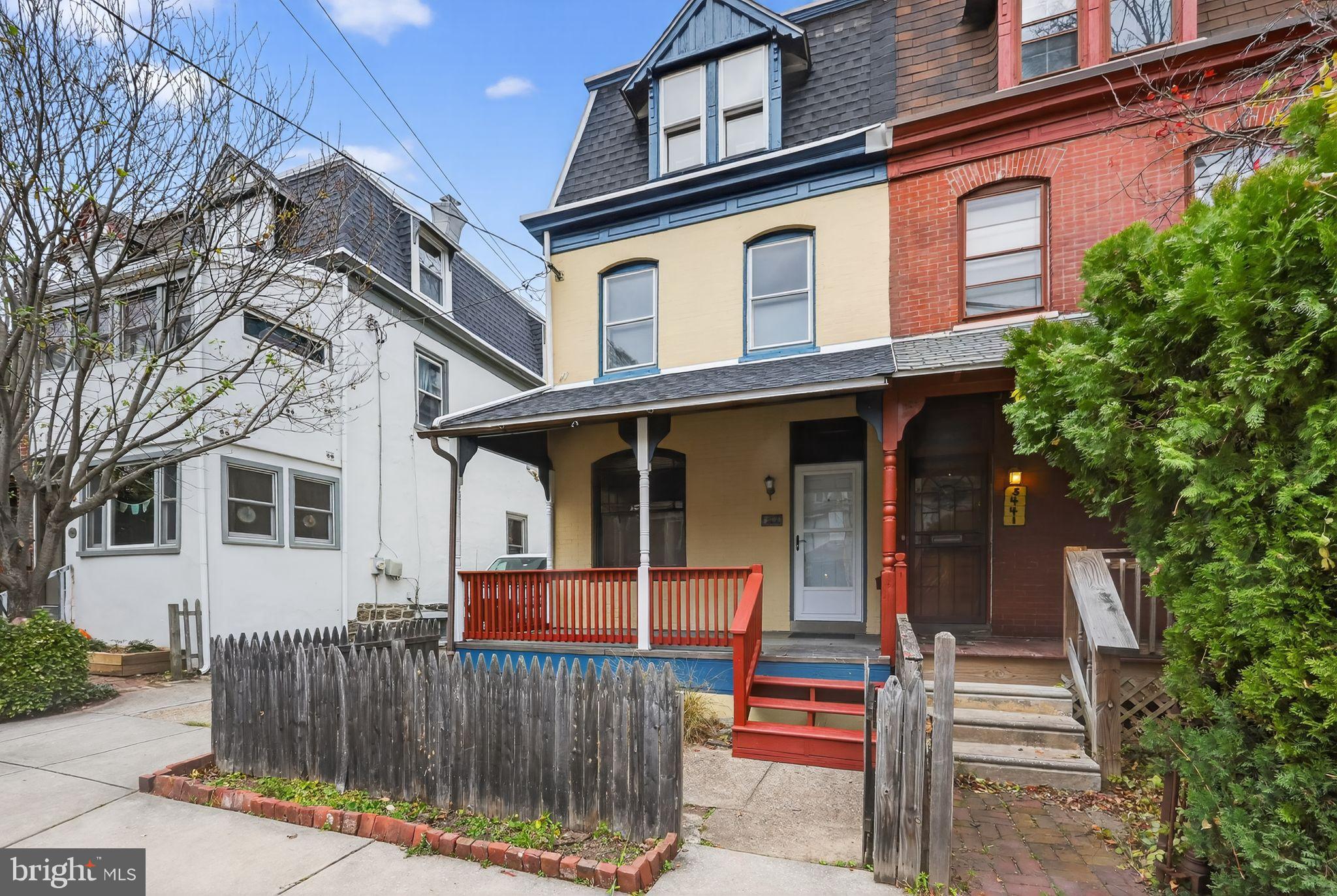5443 Morris Street Philadelphia, PA 19144 - Photo 2 of 37 front view of a house