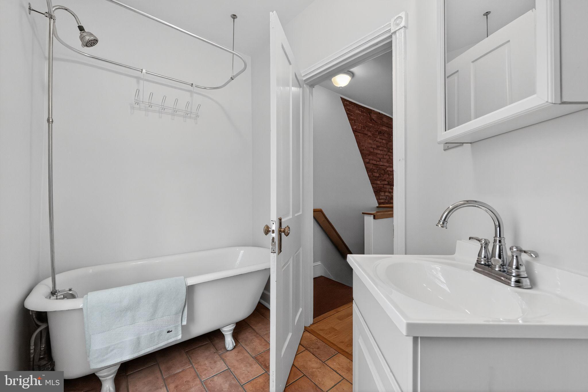 5443 Morris Street Philadelphia, PA 19144 - Photo 31 of 37 a bathroom with a sink and a mirror