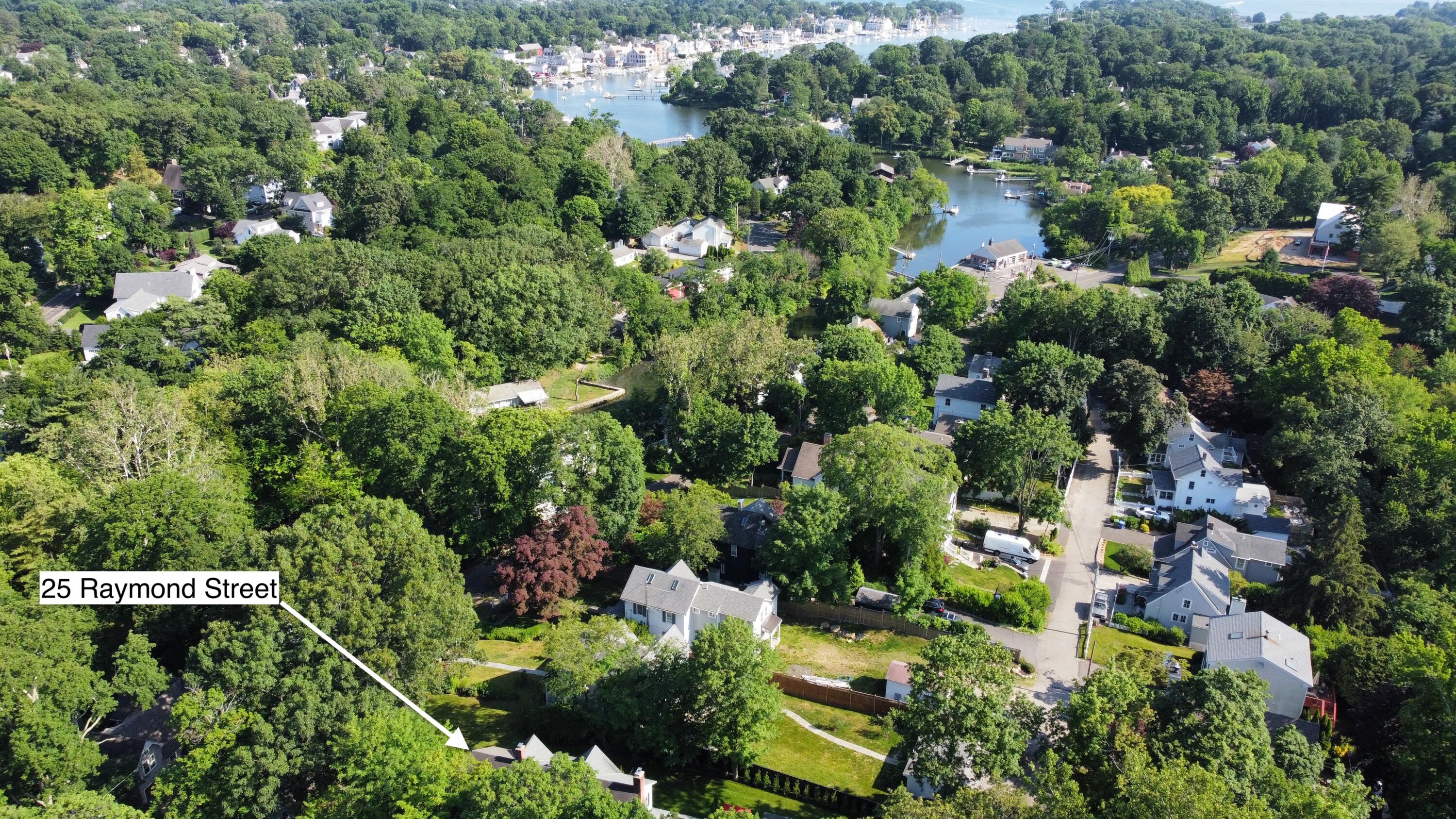 25 Raymond Street Darien, CT 06820 - Photo 24 of 28 a view of a garden with plants