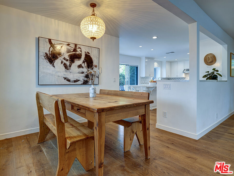 1314 Preston Way Venice, CA 90291 - Photo 9 of 30 a view of a dining room with furniture and wooden floor